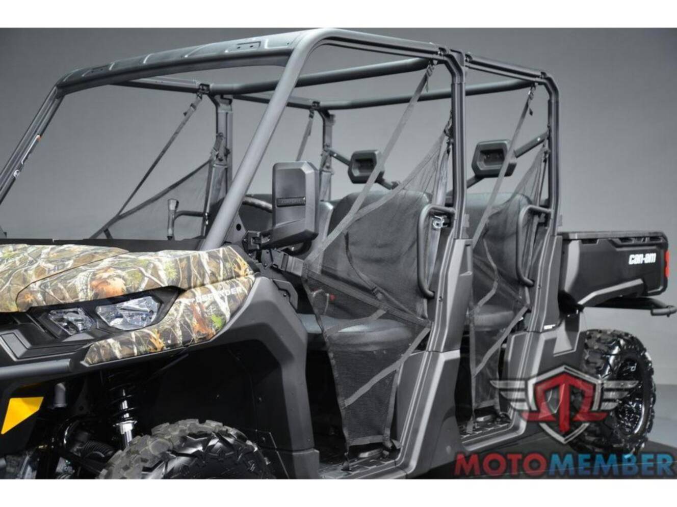 A photo of this 2026 Can-Am Defender MAX DPS HD7 Dark Wildland Camo