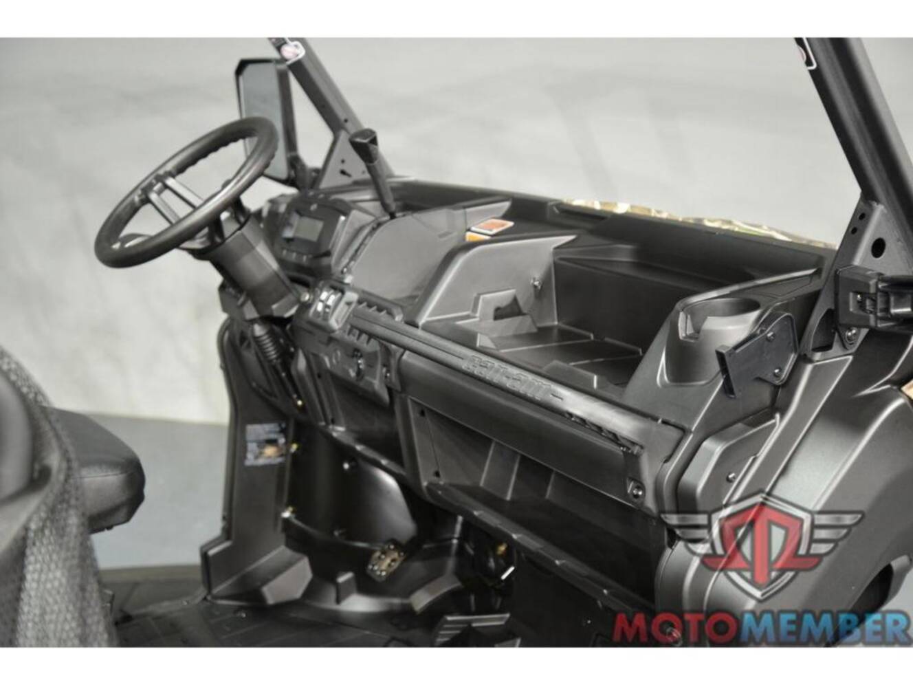 A photo of this 2026 Can-Am Defender MAX DPS HD7 Dark Wildland Camo