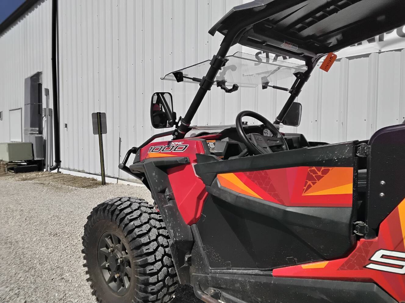 A photo of this 2017 Polaris RZR S 1000 EPS INDY RED