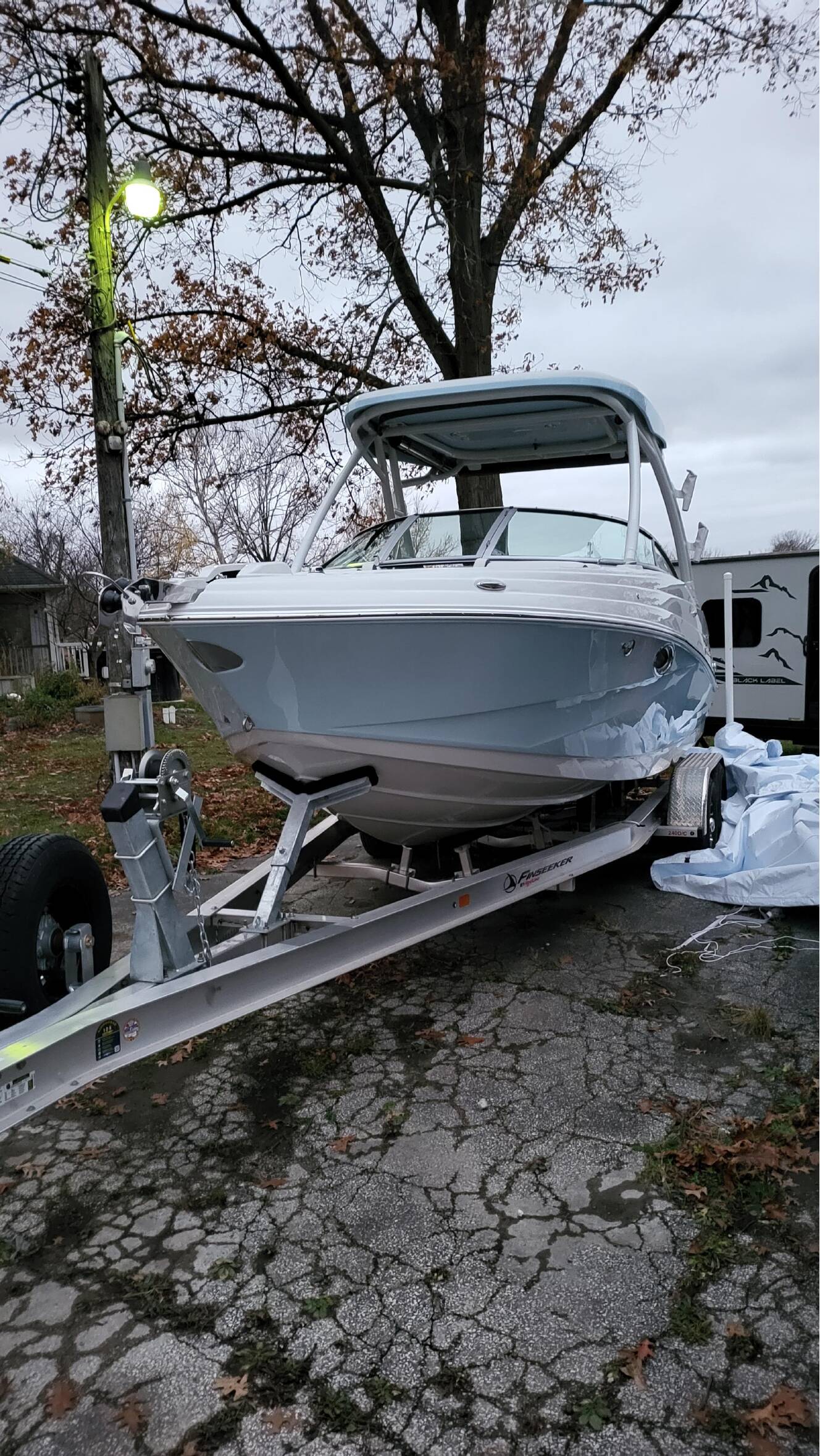A photo of this 2025 Finseeker 240 Finseeker DC w/ 300 HP DTS Mercury Outboard & Alumi