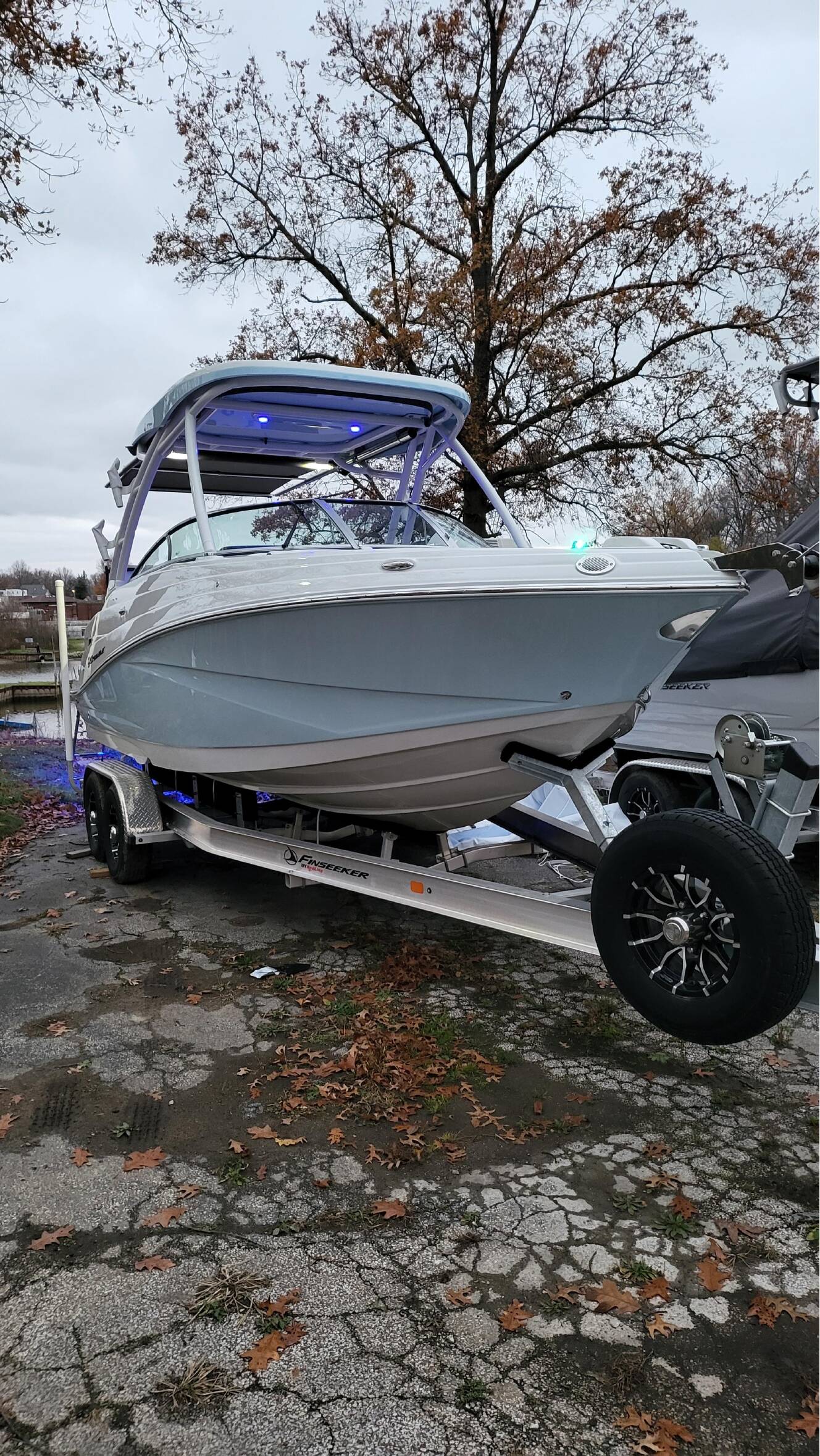 A photo of this 2025 Finseeker 240 Finseeker DC w/ 300 HP DTS Mercury Outboard & Alumi