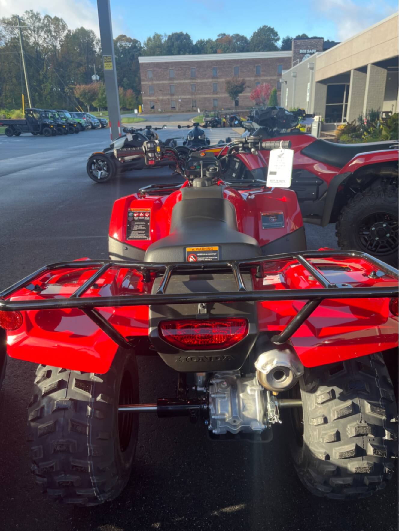 A photo of this 2026 Honda FourTrax Recon ES