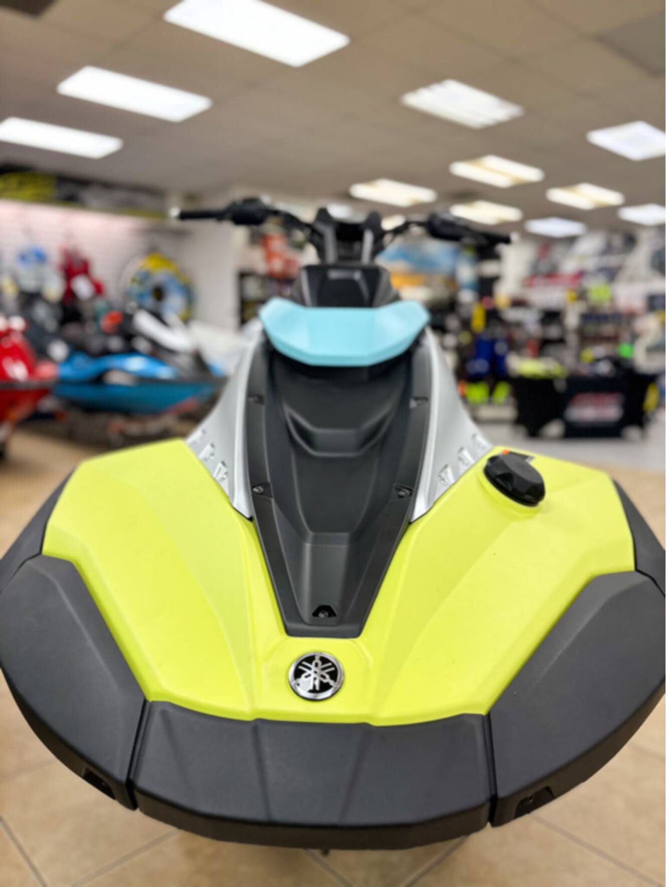 A photo of this 2026 Yamaha WAVERUNNER JETBLASTER PRO 3-UP