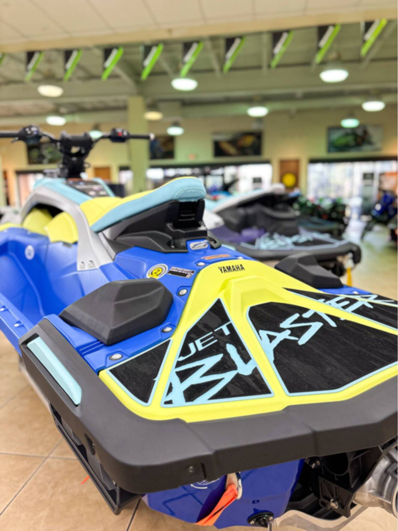 A photo of this 2026 Yamaha WAVERUNNER JETBLASTER PRO 3-UP
