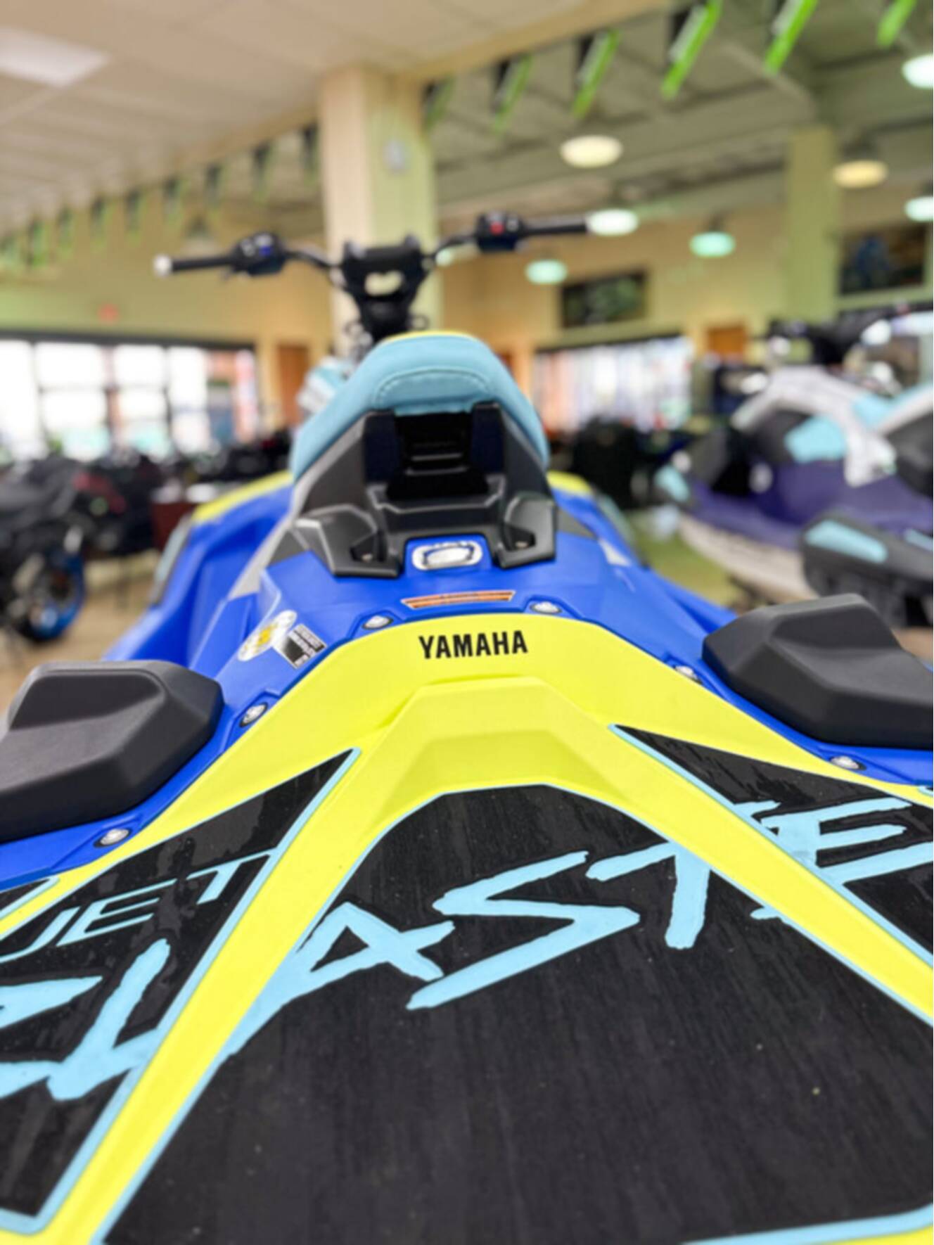A photo of this 2026 Yamaha WAVERUNNER JETBLASTER PRO 3-UP