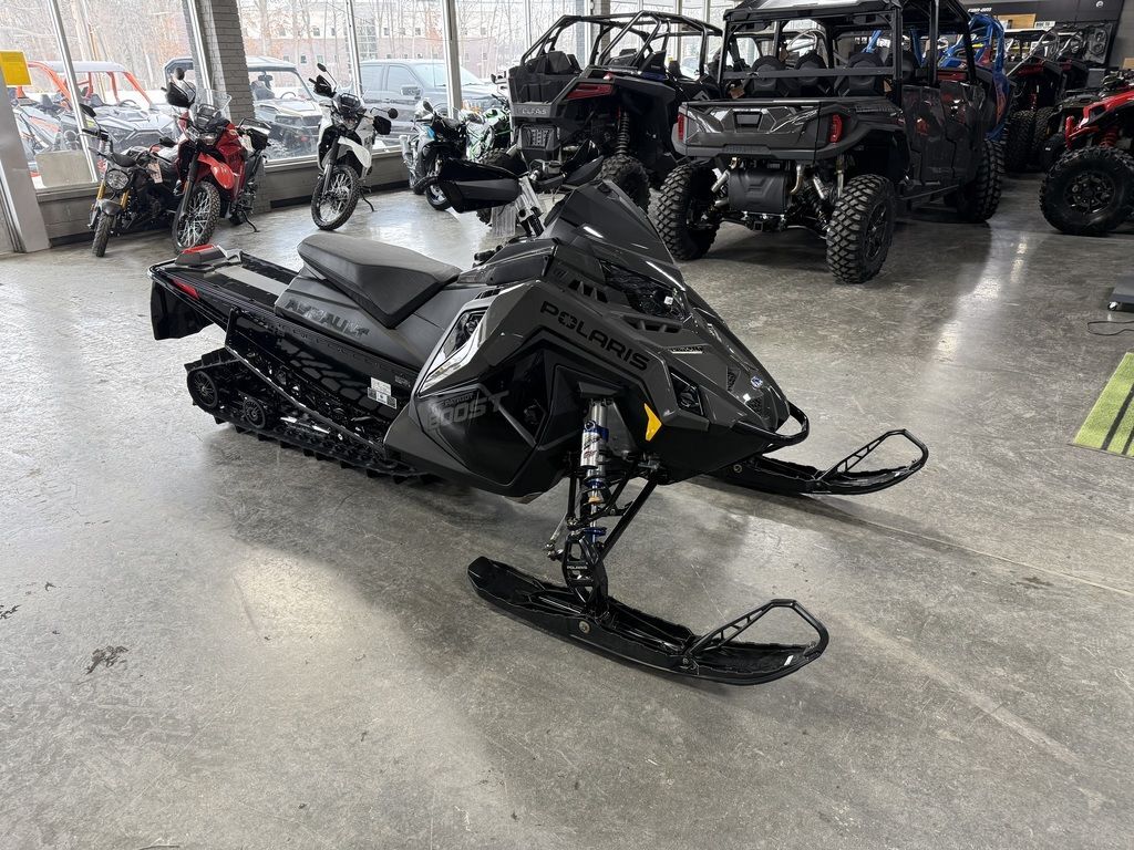 2025 Polaris® Boost Switchback Assault 146 Shadow Gray / Gloss Black BOOST 146 in ann arbor MI
