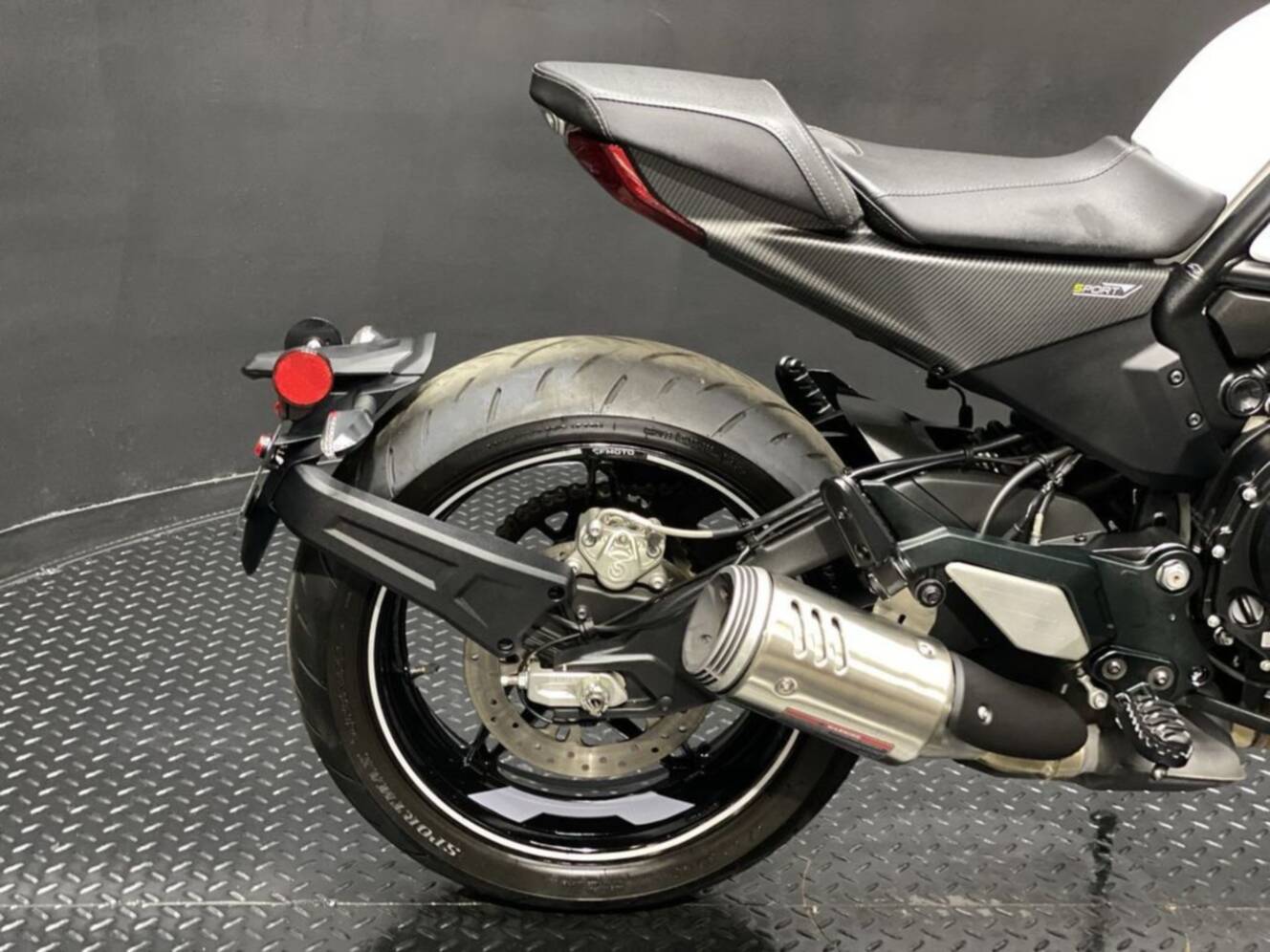 A photo of this 2022 CFMOTO 700CL-X Sport