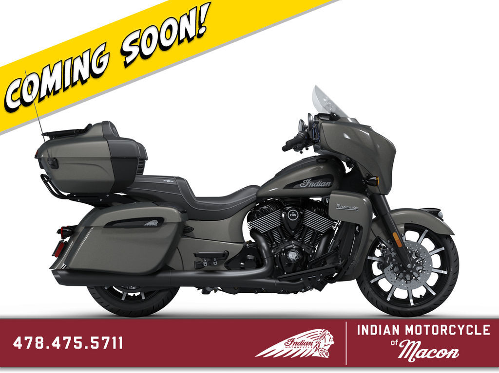 2025 Indian Motorcycle® Roadmaster® Dark Horse® w/Powerband Audio Heavy Metal DARK HORSE in Macon, GA
