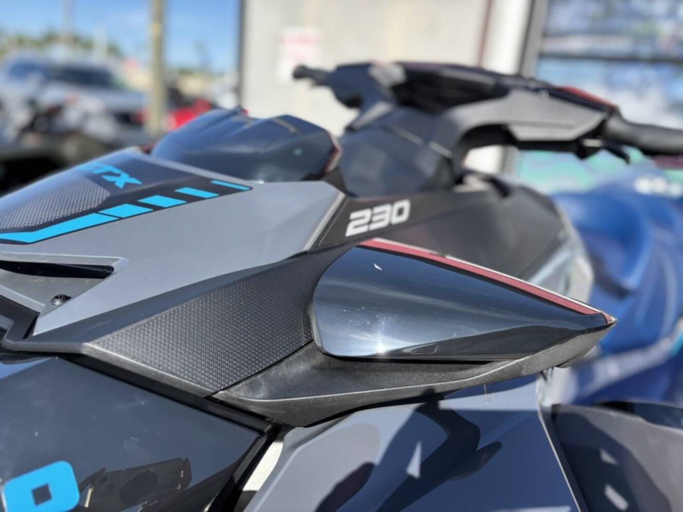 A photo of this 2026 Sea-Doo GTX 230 Tech, Audio, iDF, iBR