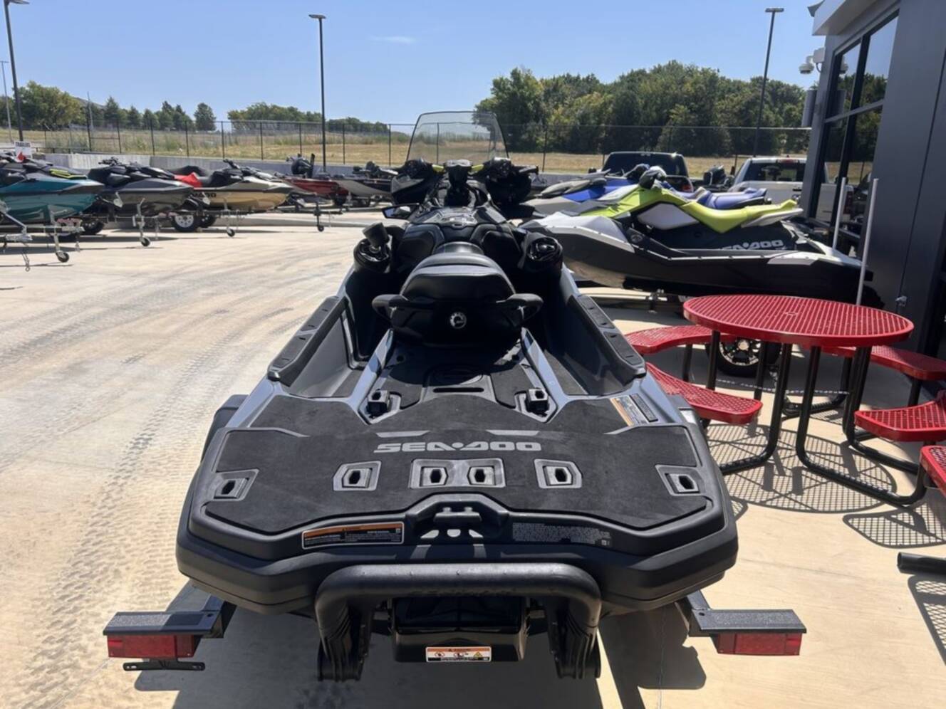 A photo of this 2023 Sea-Doo Explorer Pro® 170 iBR, iDF