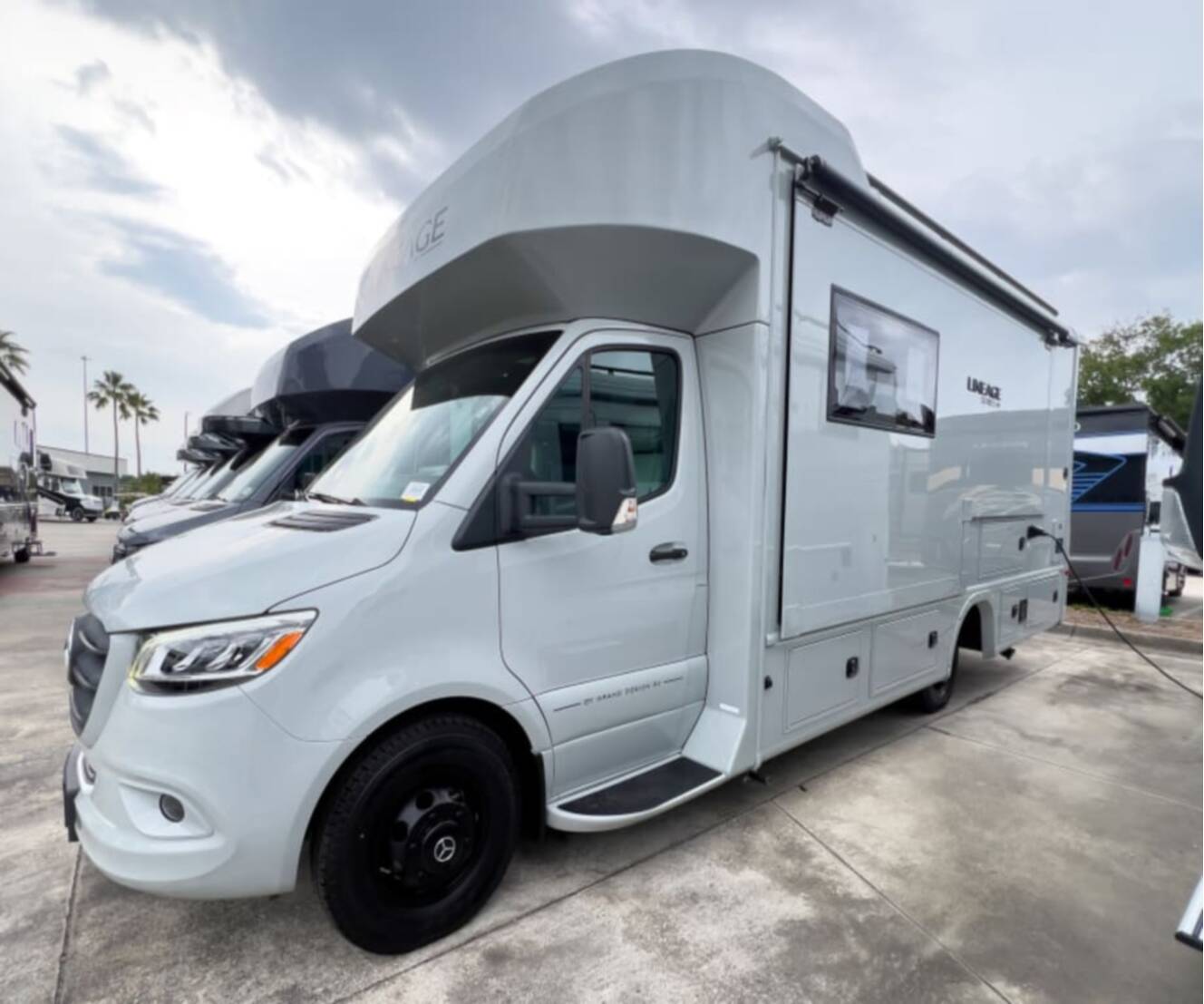 A photo of this 2026 Grand Design LINEAGE SERIES M 25FW-FBP