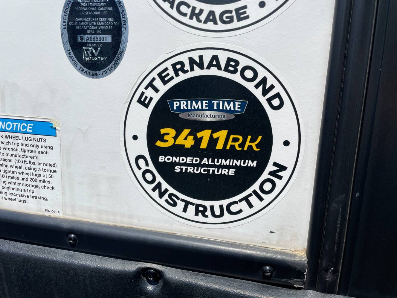 A photo of this 2023 Prime Time LACROSSE 3411RK