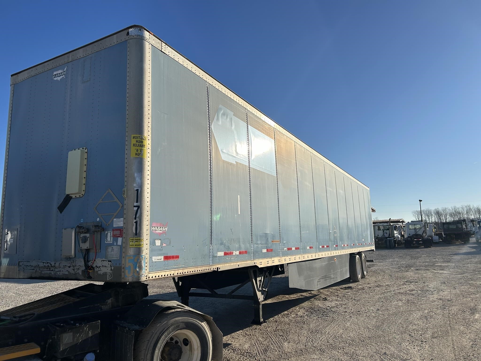 2015 WABASH 53 FT DRY VAN in Covington, TN