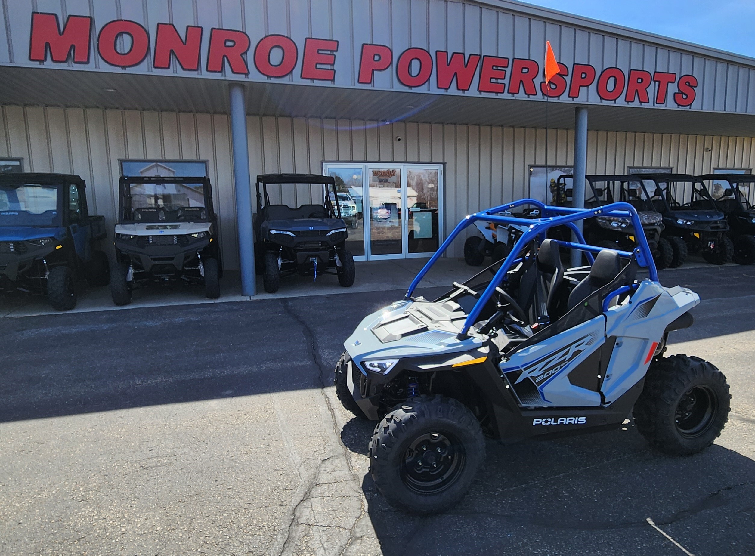 2026 Polaris RZR 200 EFI GRAY in monroe WI