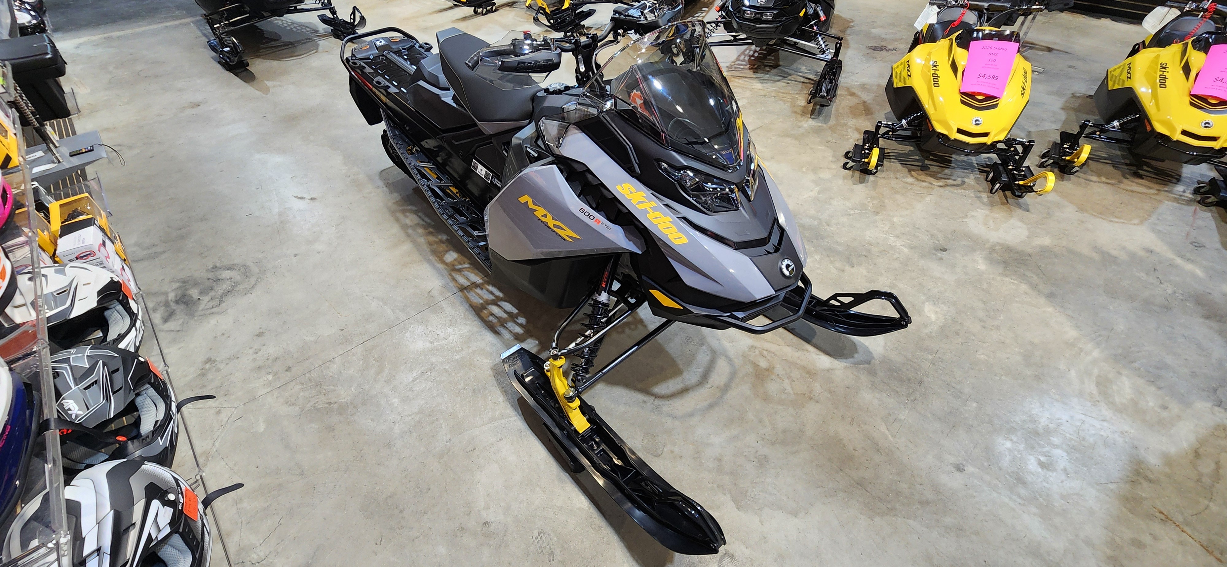 2026 Ski-Doo MXZ ADREN 600R 137 Grey BLIZZARD in monroe WI