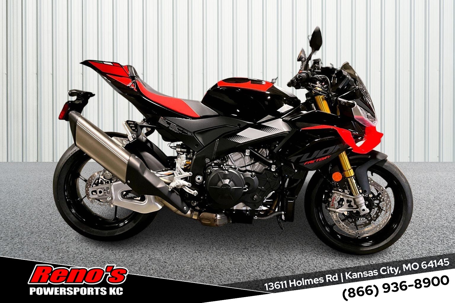2026 Aprilia TUONO V4 1100 FACTORY FACTORY in Kansas City, MO