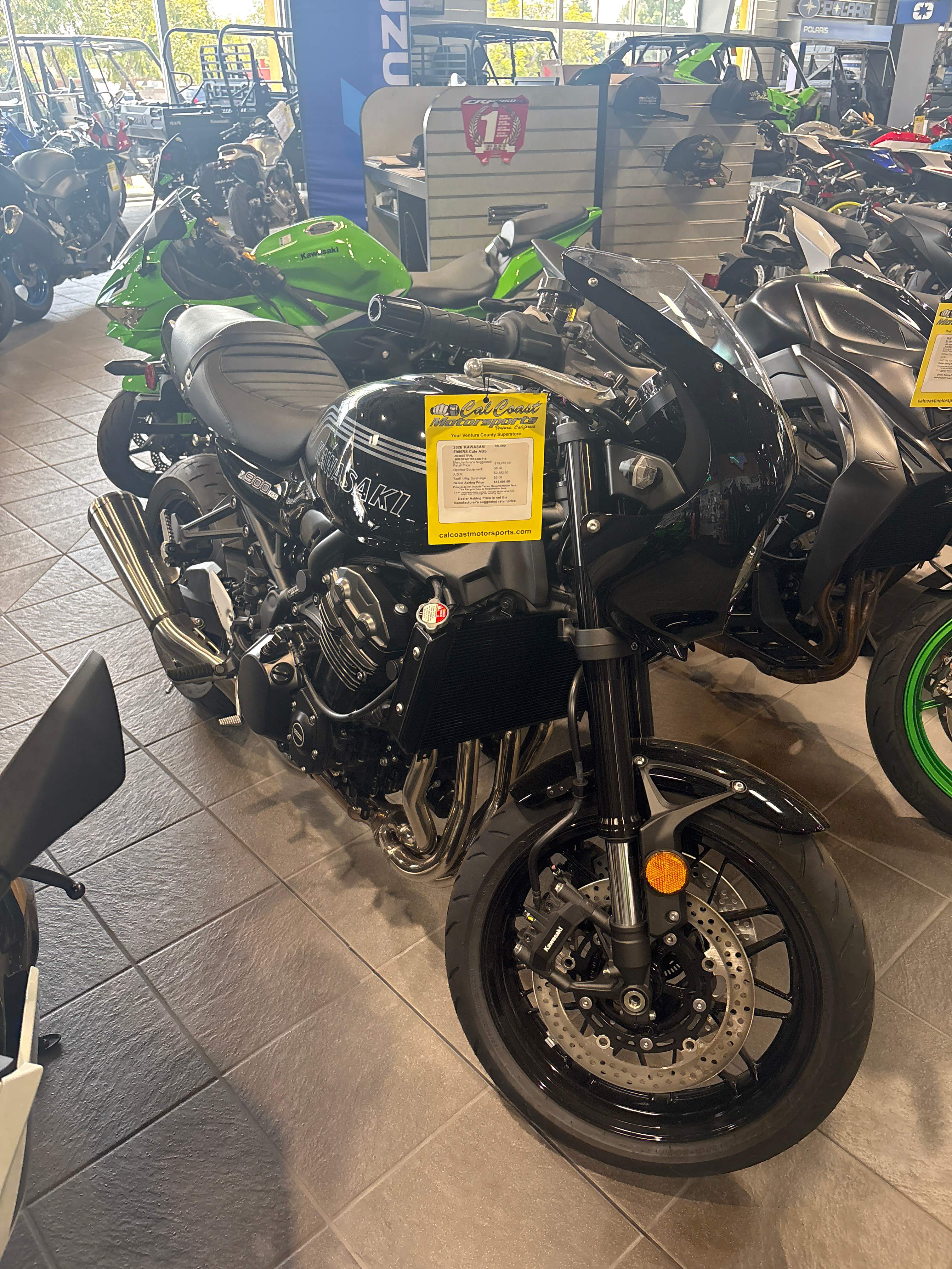 2026 Kawasaki Z900RS Cafe ABS ABS in Ventura, CA