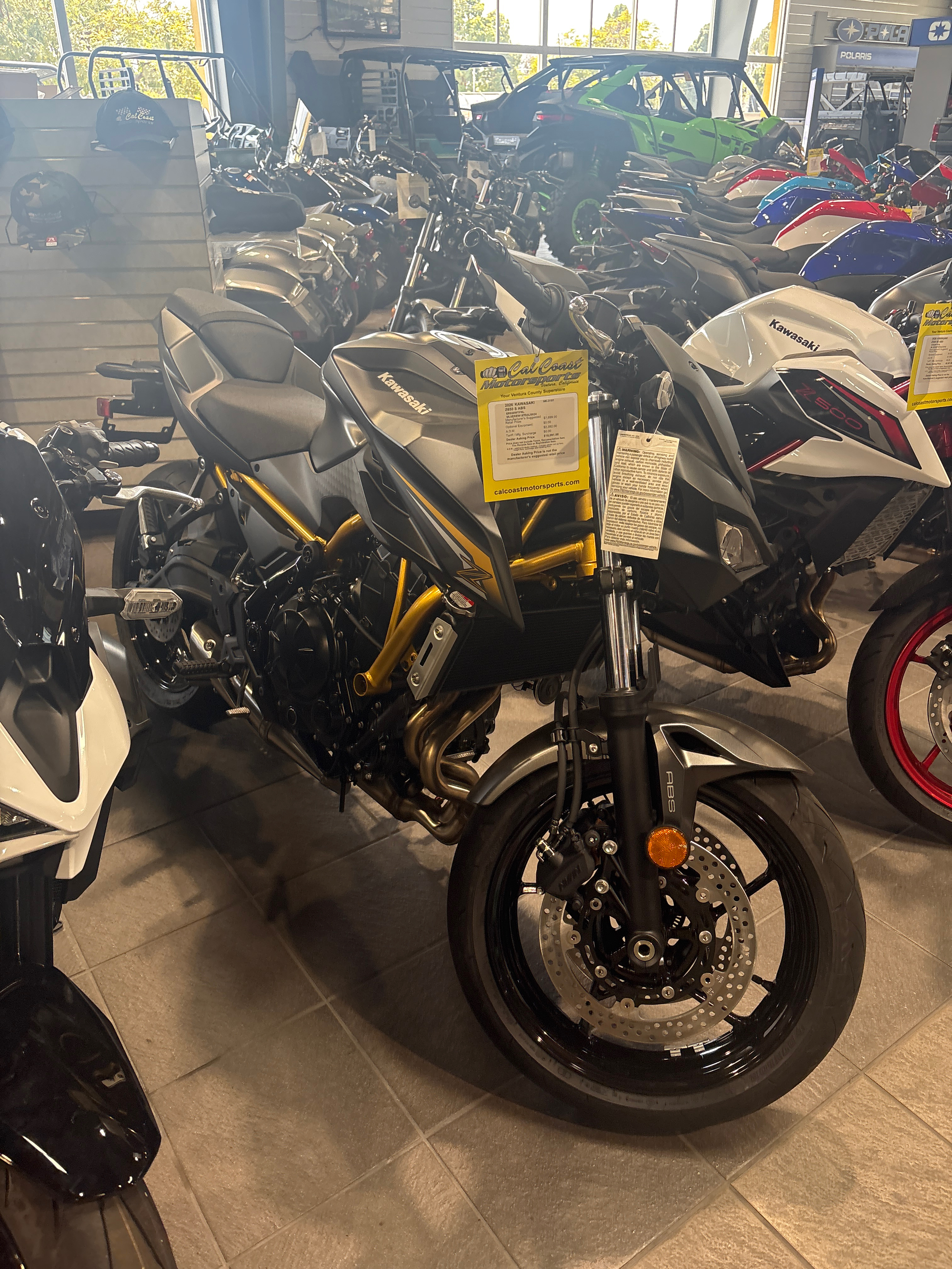 2026 Kawasaki Z650 S ABS ABS in Ventura, CA