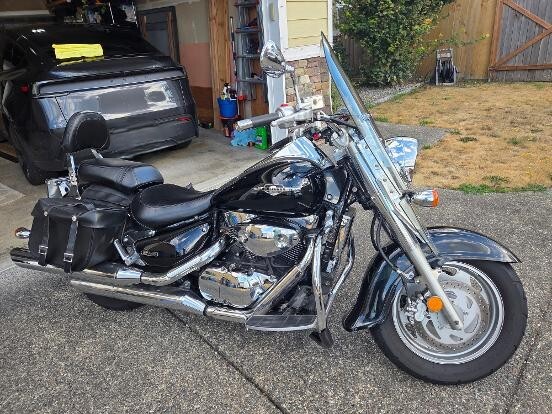 2008 Suzuki BOULEVARD C90 BLACK in spanaway WA
