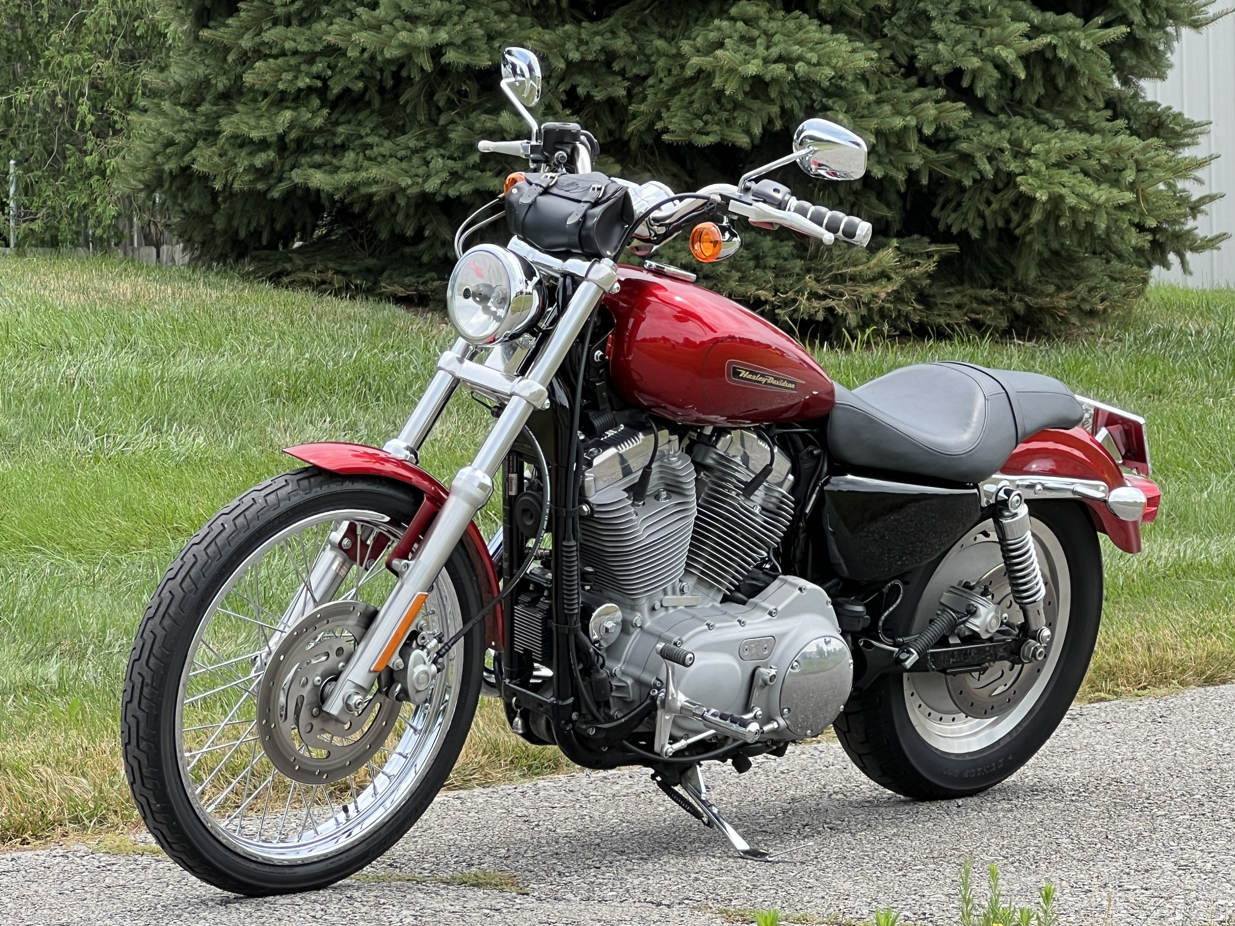 2008 Harley-Davidson SPORTSTER 883 CUSTOM Cruiser motorcycle