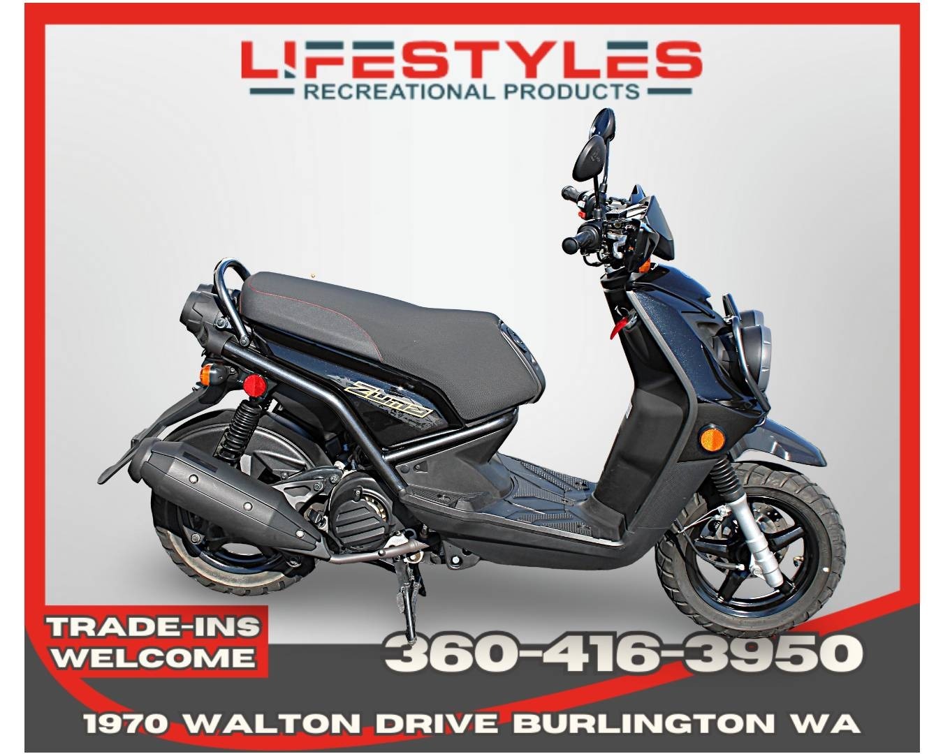 2012 Yamaha Zuma 125 125 in Burlington, WA