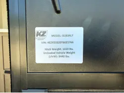 2026 KZ RV Durango D283RLT Half-Ton