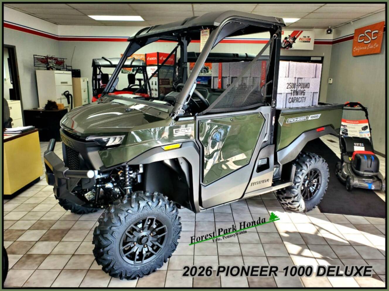 A photo of this 2026 Honda Pioneer 1000 Deluxe