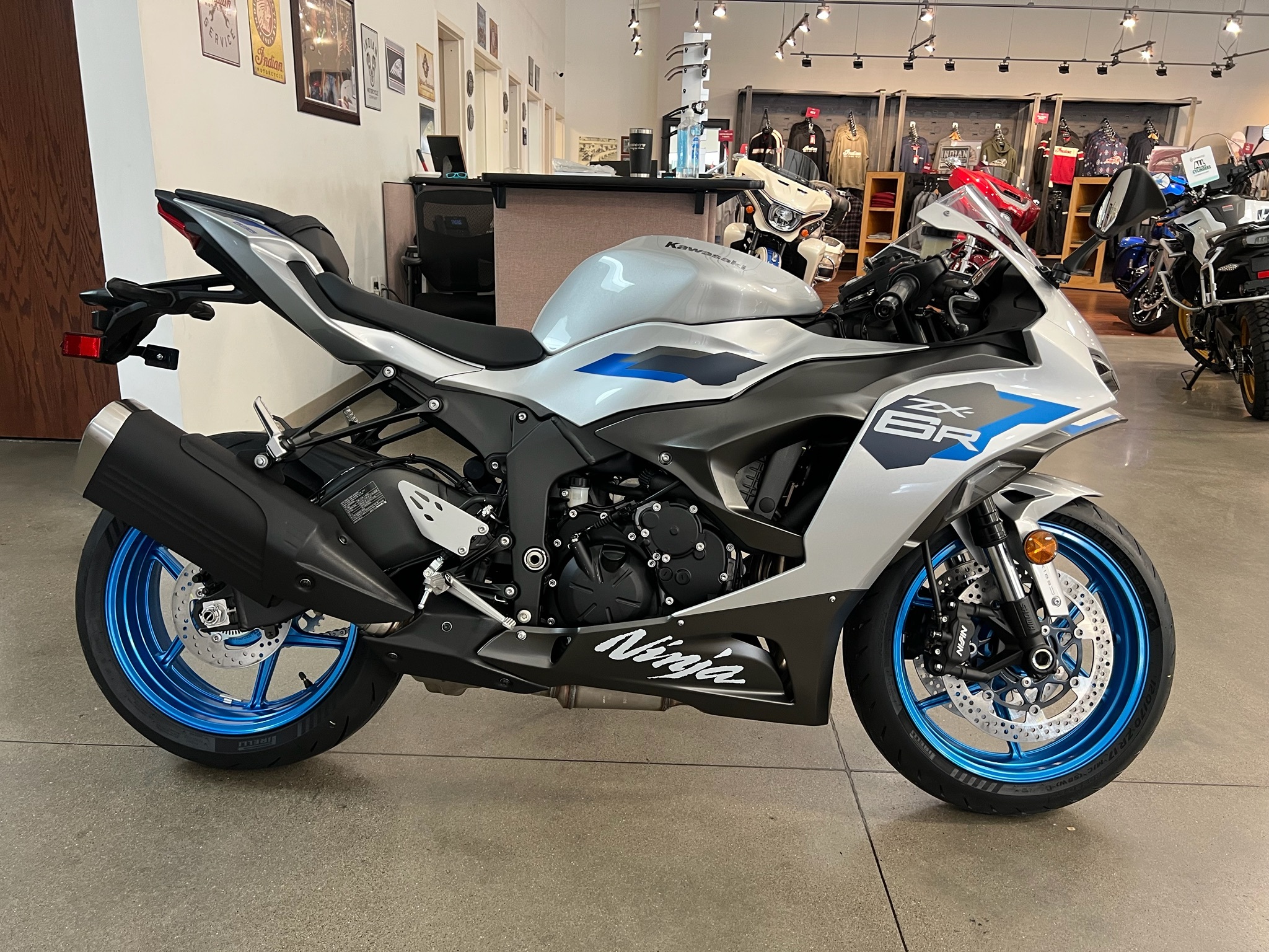Silver Kawasaki Ninja ZX-6R Abs Motorcycles For Sale - Cycle Trader