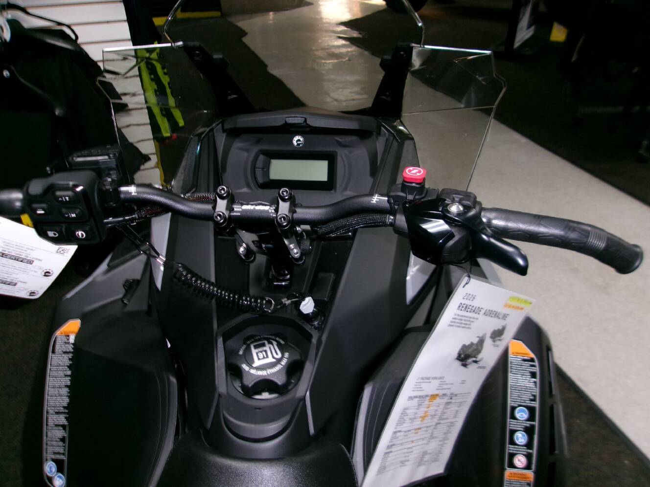A photo of this 2026 Ski-Doo Renegade Adrenaline 900 ACE Turbo ES Ripsaw 1.25