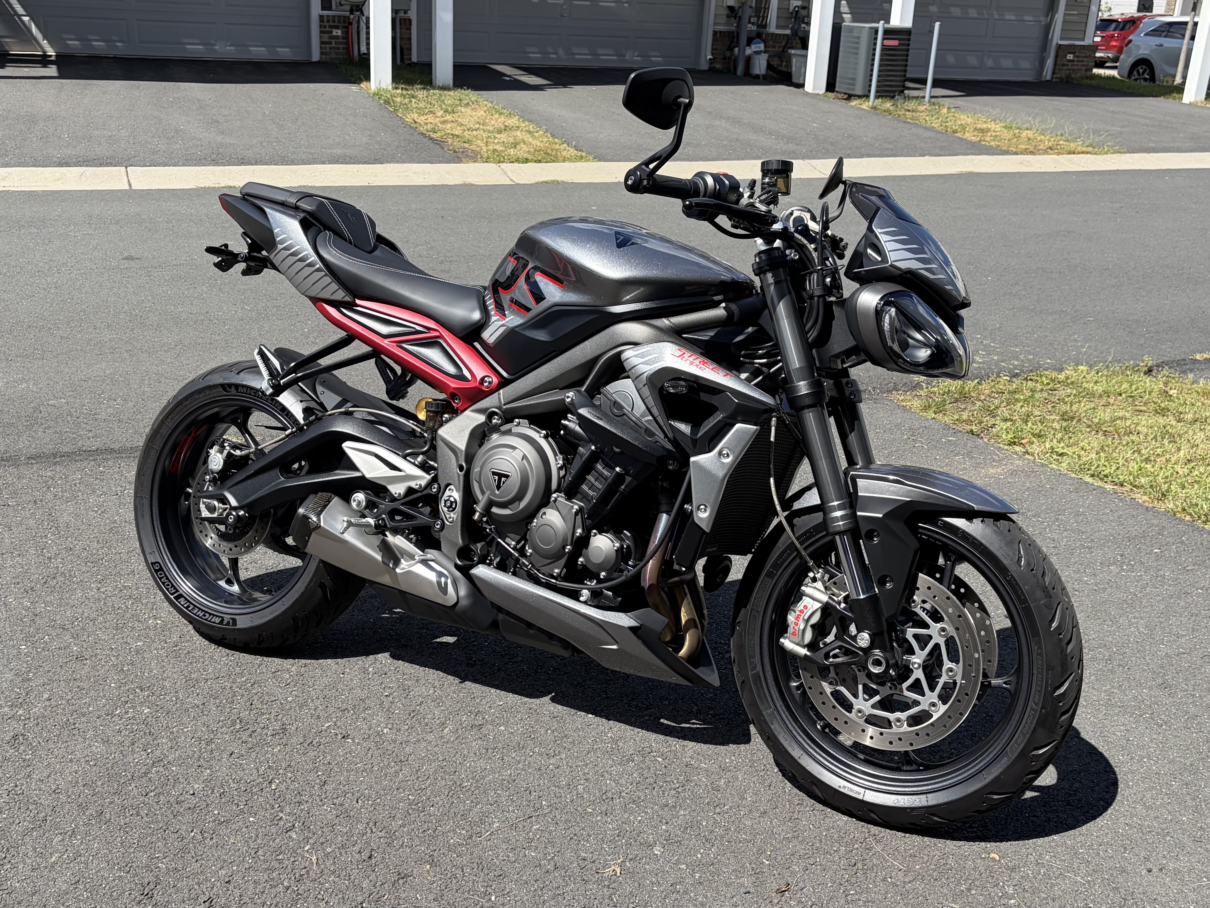 2022 Triumph STREET TRIPLE RS Sportbike motorcycle