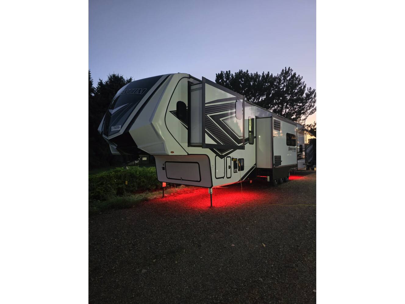 A photo of this 2023 Grand Design MOMENTUM M-CLASS 395MS