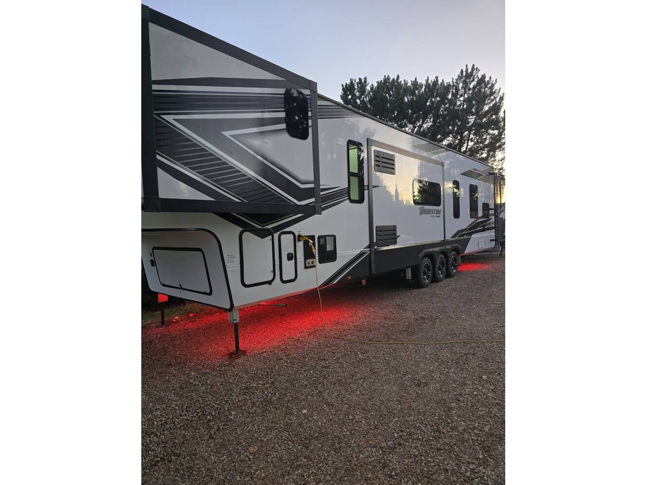 A photo of this 2023 Grand Design MOMENTUM M-CLASS 395MS