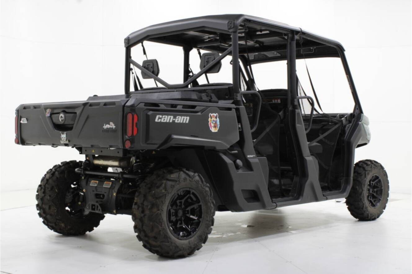 A photo of this 2026 Can-Am Defender MAX DPS HD7 Compass Green