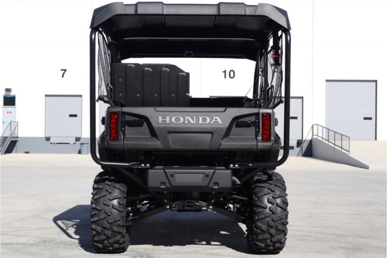 A photo of this 2026 Honda Pioneer 1000-5 Deluxe Truetimber Atera Camo