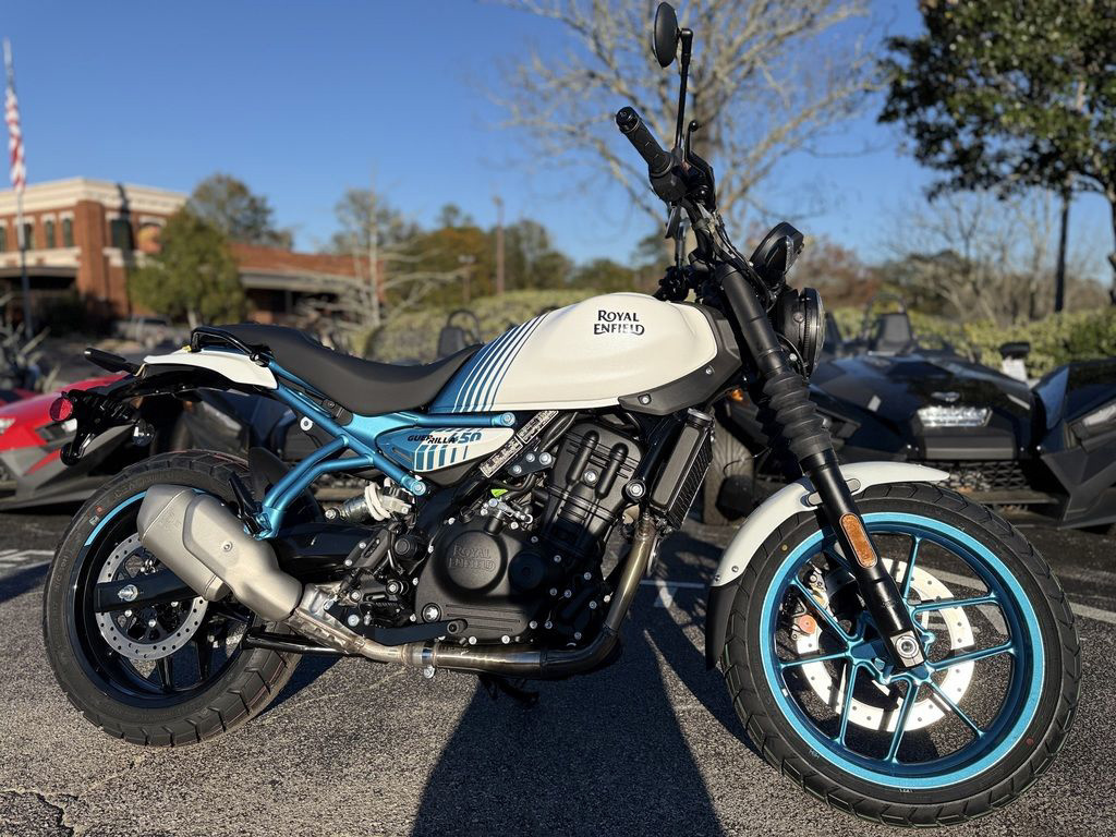 2026 Royal Enfield Guerrilla 450 Brava Blue 450 in Tallahassee, FL