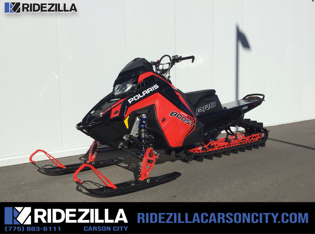 2026 Polaris® Patriot Boost PRO RMK 165 Indy Red / Gloss Black 163 3 in carson city NV