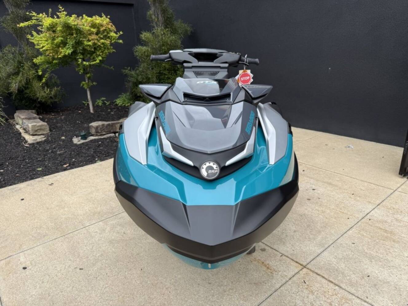 A photo of this 2026 Sea-Doo GTX Limited 325 Teal Metallic