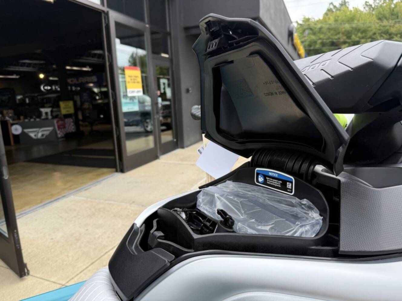 A photo of this 2026 Sea-Doo GTX Limited 325 Teal Metallic