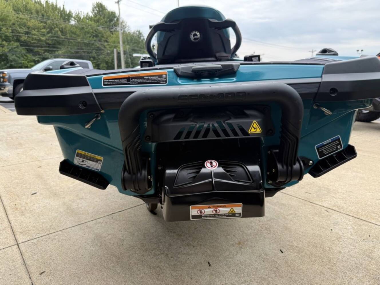 A photo of this 2026 Sea-Doo GTX Limited 325 Teal Metallic