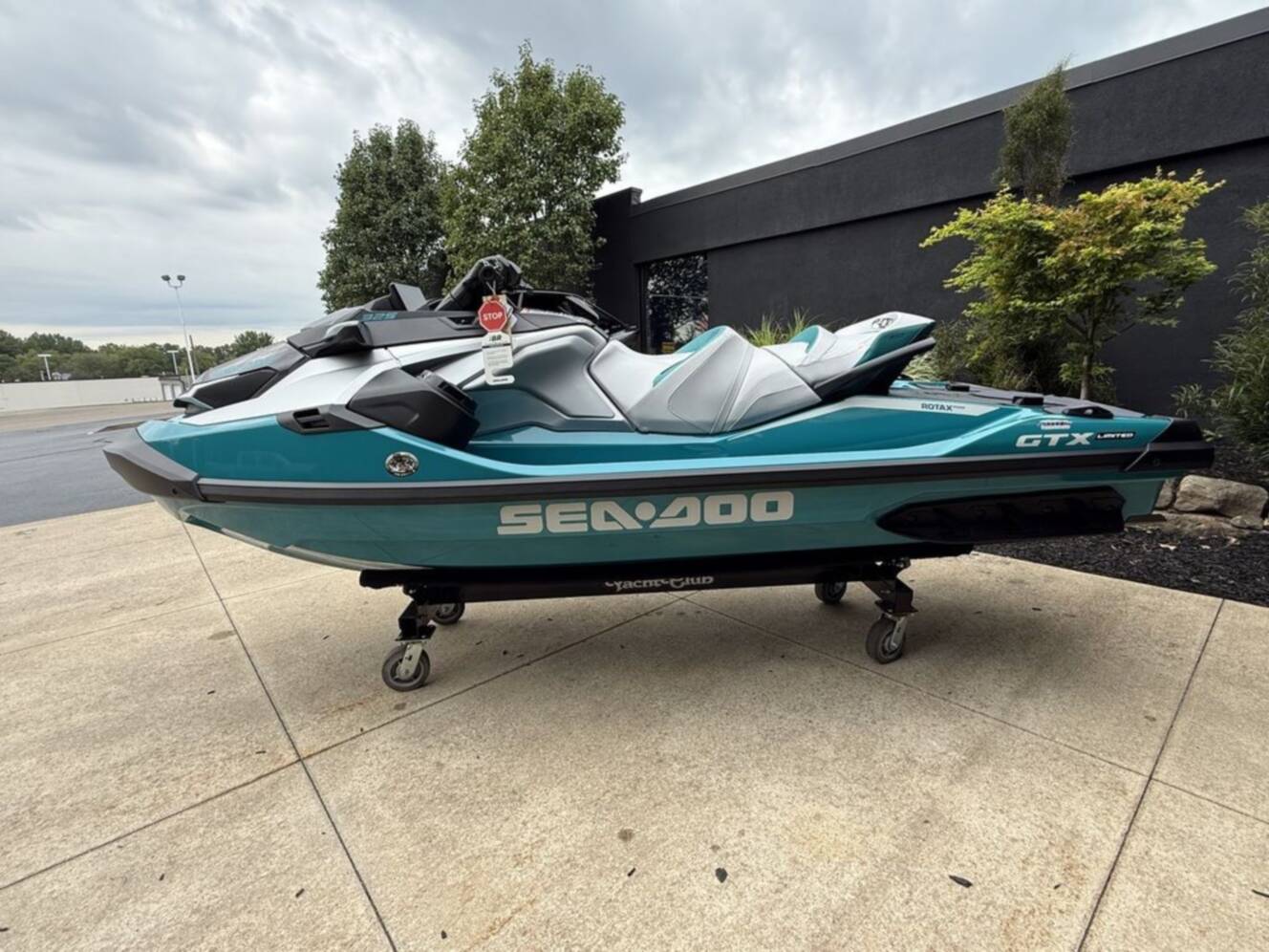 A photo of this 2026 Sea-Doo GTX Limited 325 Teal Metallic