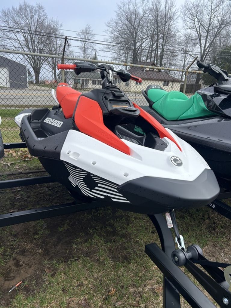 2026 Sea-Doo Spark 3up Trixx 90-Dragon Red/ White in houghton lake MI
