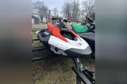 2026 Sea-Doo Spark 3up Trixx 90-Dragon Red/ White in houghton lake MI