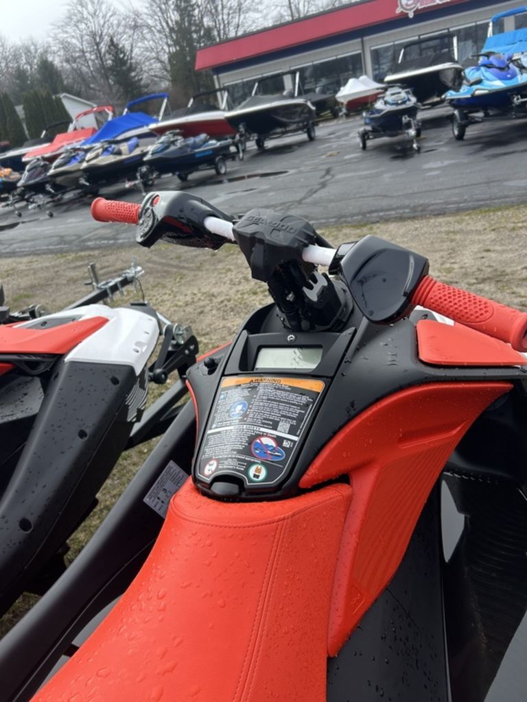 2026 Sea-Doo Spark 3up Trixx 90-Dragon Red/ White in houghton lake MI