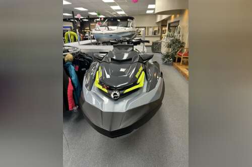 2026 Sea-Doo RXP-X 325 w/ Sound System-Ice Metal/ Manta Green BASE in houghton lake MI