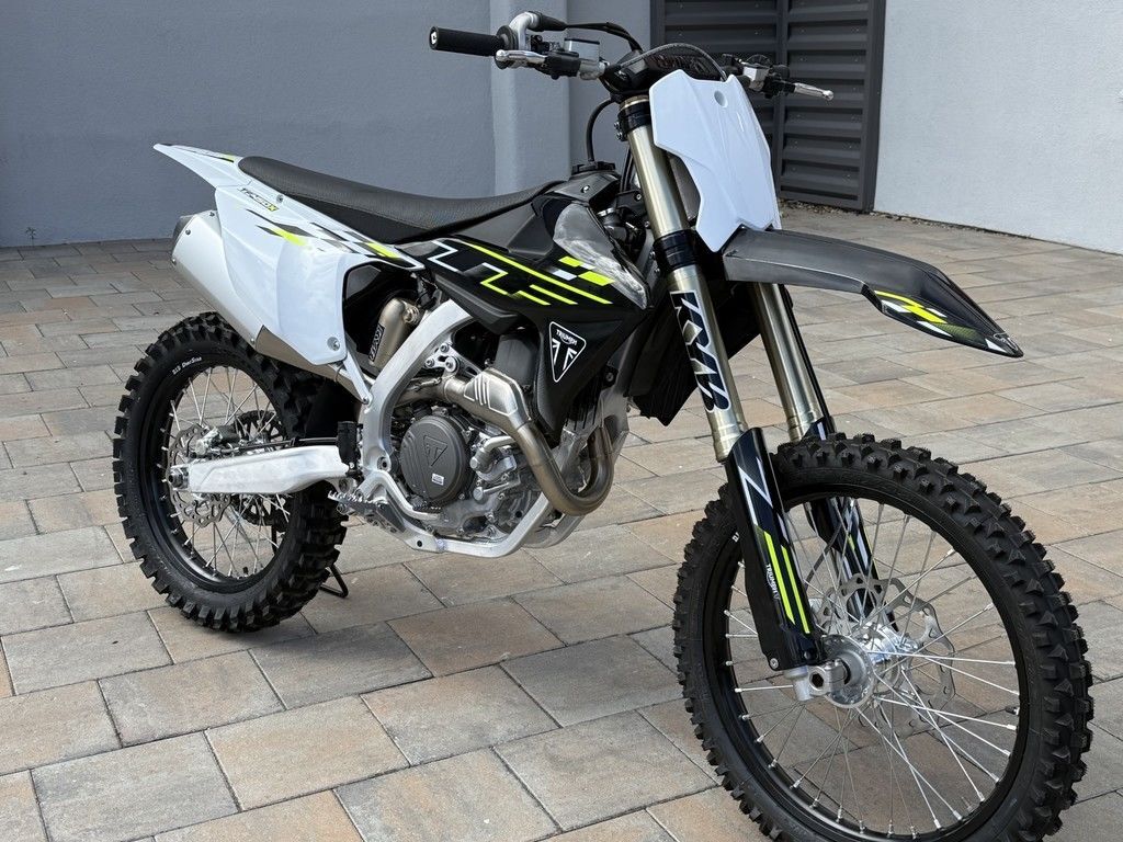 2026 Triumph TF 450-X Jet Black/Pure White 450-X in Reno, NV
