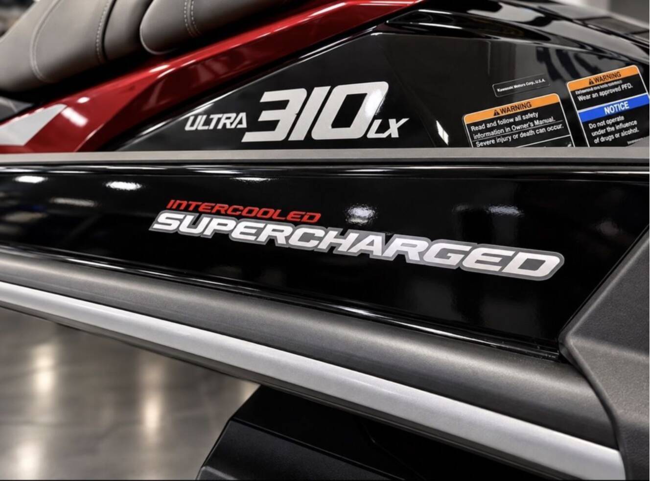 A photo of this 2026 Kawasaki Jet Ski® Ultra® 310 LX