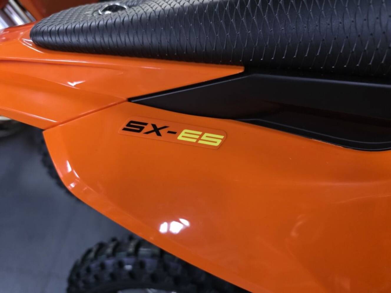 A photo of this 2027 KTM SX-E 5