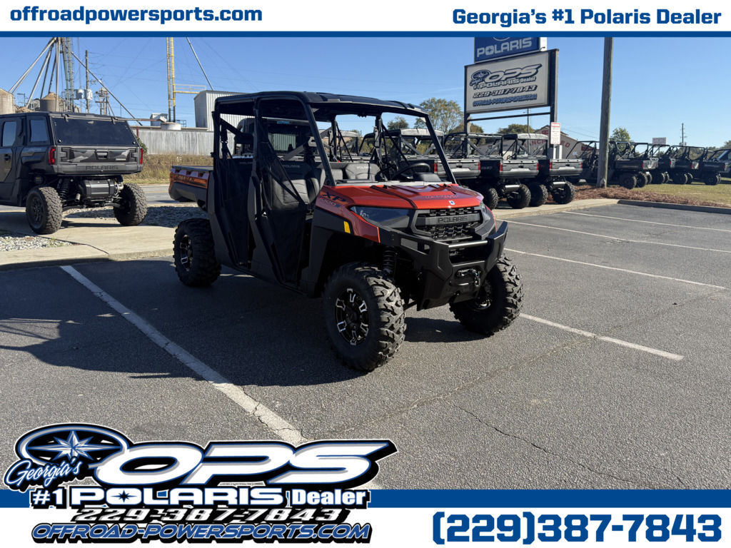 2026 Polaris® Ranger Crew XP 1000 Premium Orange Rust UTV/Utility ATV