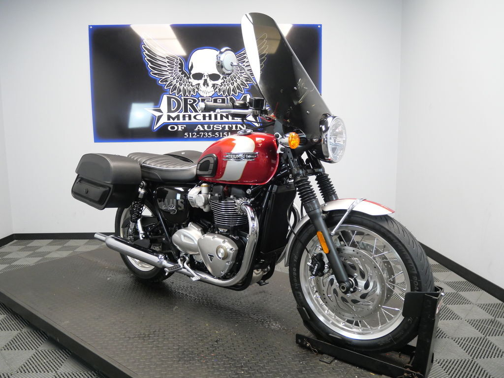 2025 Triumph Bonneville T120 Elvis Presley Edition Carnival Red BASE in Austin, TX