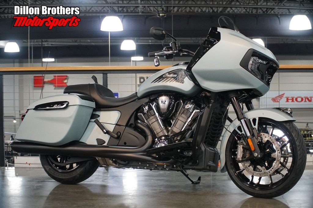 2025 Indian Motorcycle® Challenger® Dark Horse® 112 w/PowerBand Audio Frost S DARK HORSE in Omaha, NE